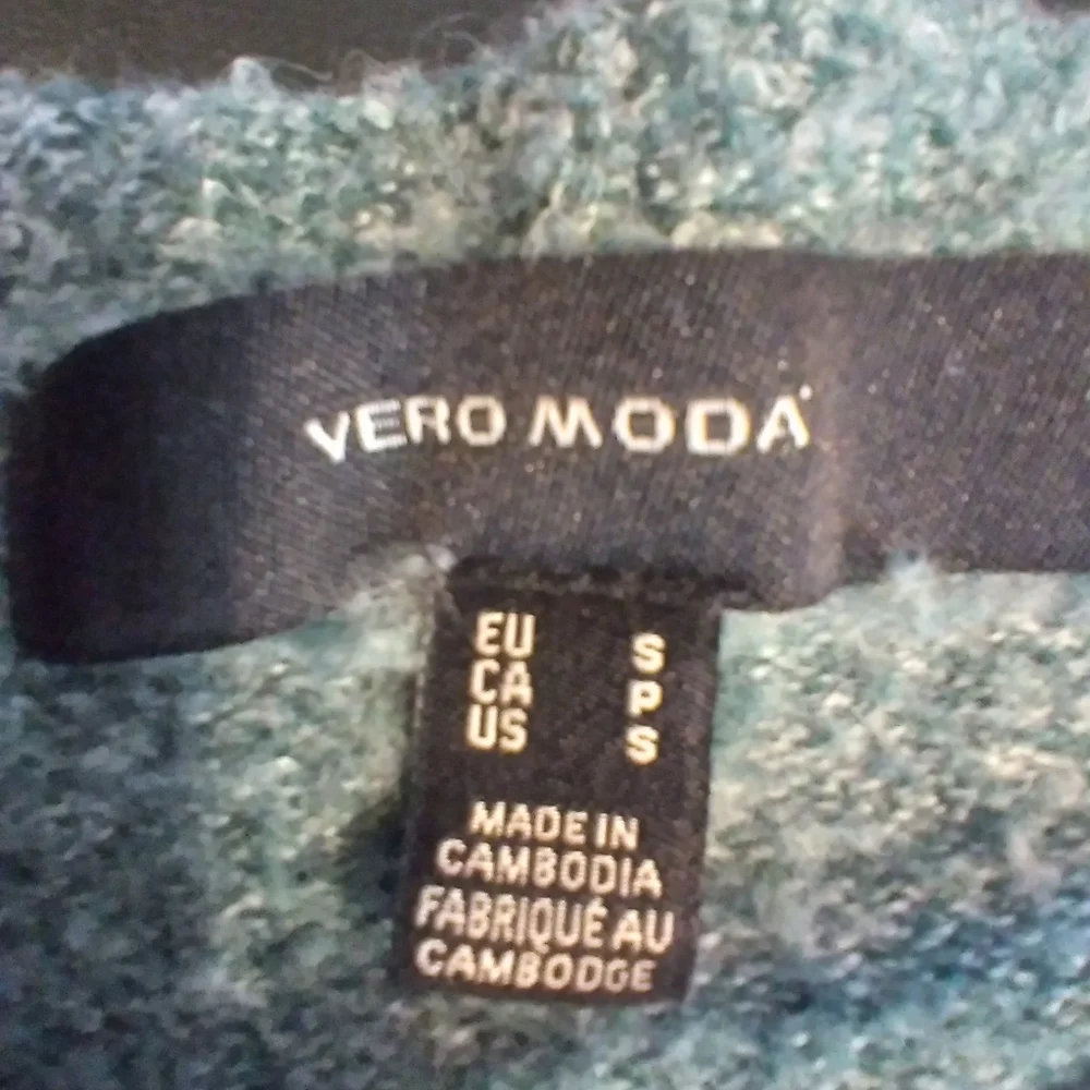 Vera Moda Womens Green Cardigan Sweater Size S Fall Minimalist Cozy Loungewear - Picture 6 of 6